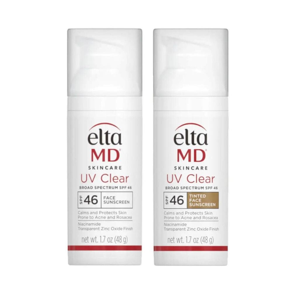 EltaMD UV Clear Tinted and Untinted SPF 46 DUO