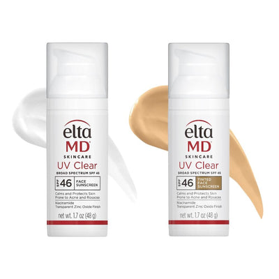 EltaMD UV Clear Tinted and Untinted SPF 46 DUO