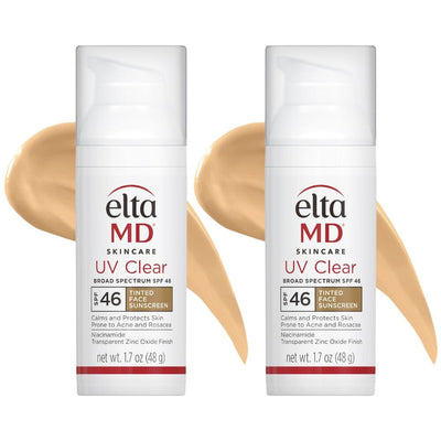 EltaMD UV Clear Tinted SPF 46 Broad-Spectrum DUO