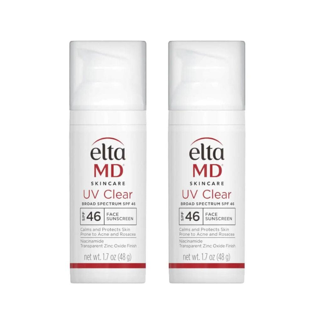 EltaMD UV Clear Untinted SPF 46 Broad-Spectrum Duo