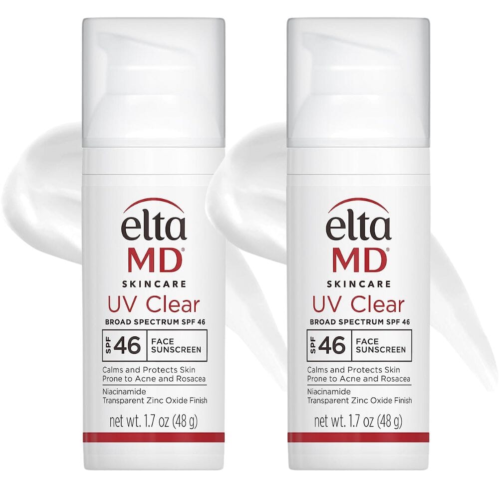 EltaMD UV Clear Untinted SPF 46 Broad-Spectrum Duo