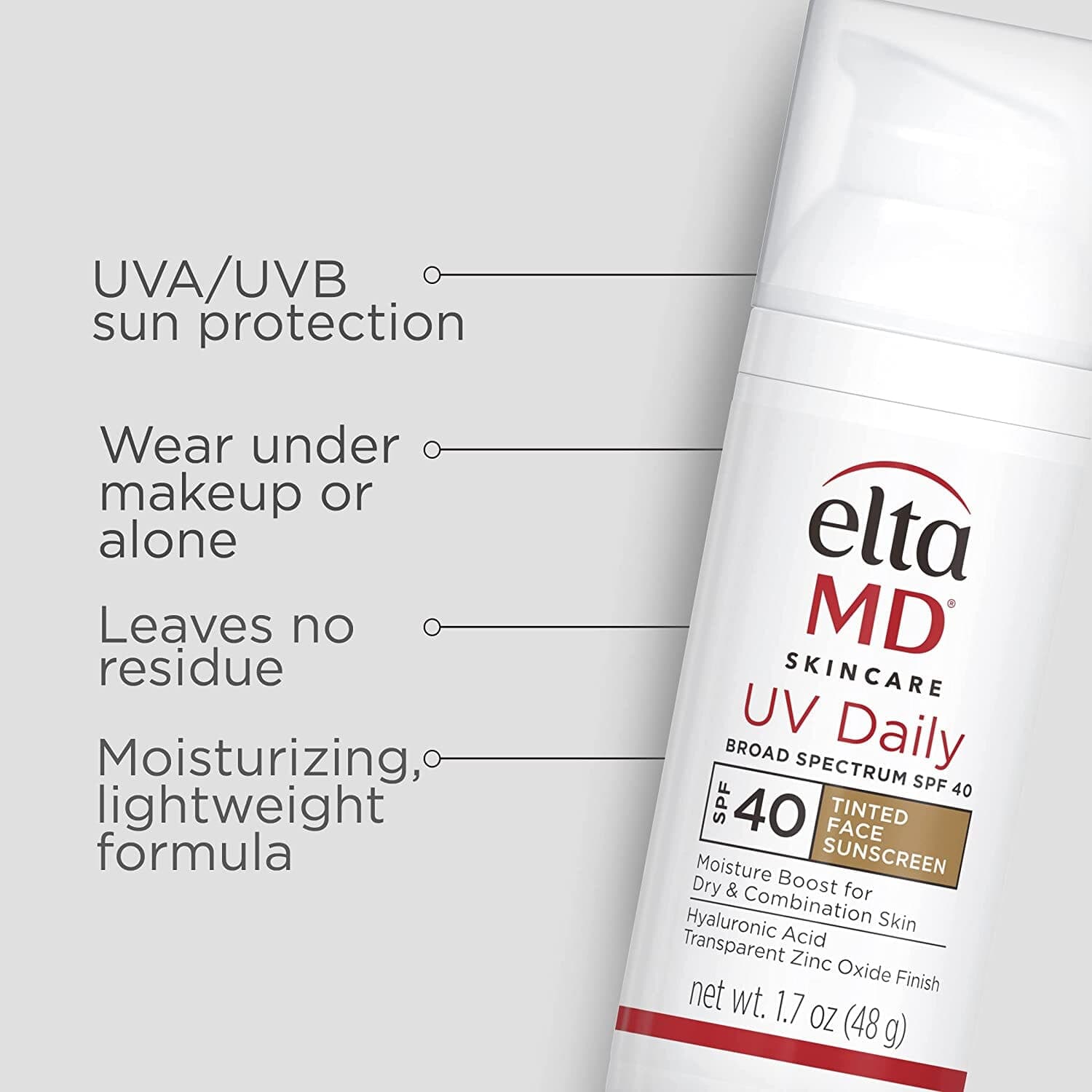 EltaMD UV Daily Broad-Spectrum SPF 40 Tinted Sunscreen DUO