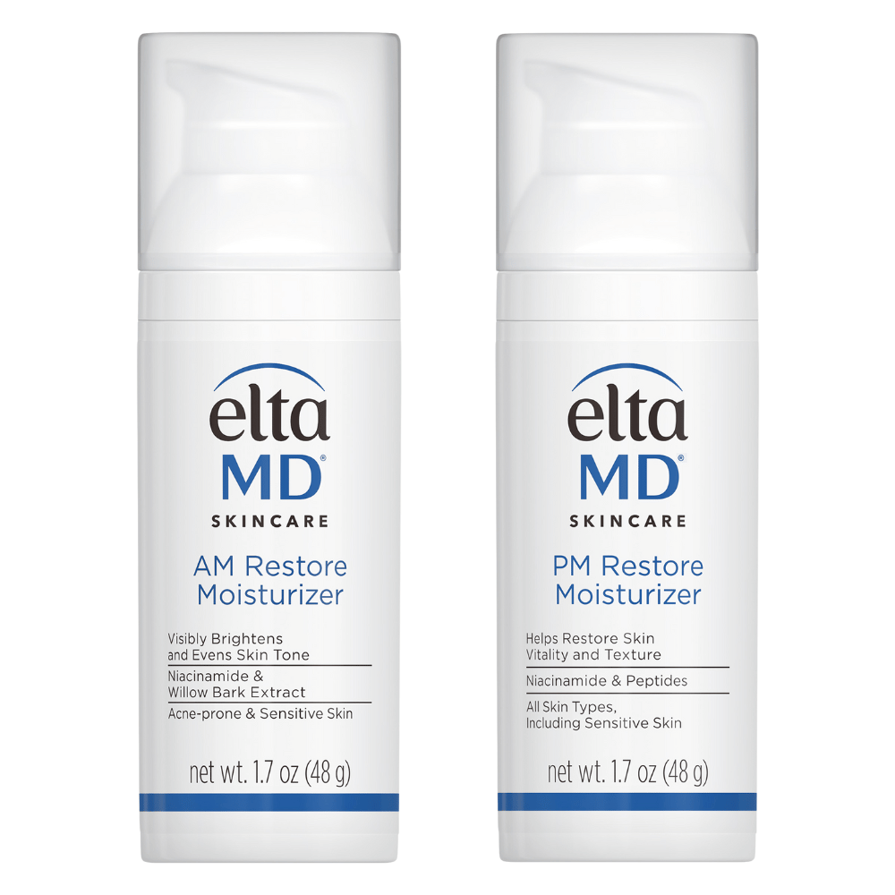 EltaMD AM & PM Restore Facial Moisturizer DUO