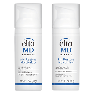 EltaMD AM & PM Restore Facial Moisturizer DUO