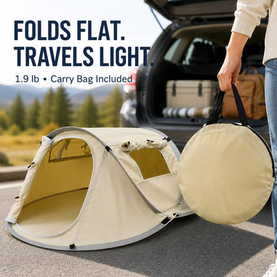 Malloren Portable Pop-Up Pet Tent for Home, Parks & Travel - A Familiar Rest Space for Cats & Small Dogs