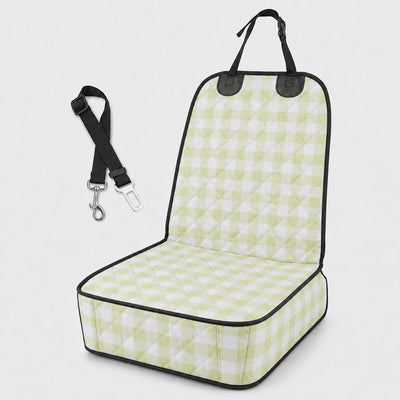Malloren Front Seat Pet Car Seat Cover with Seat Belt Tether - Passenger Seat Protector