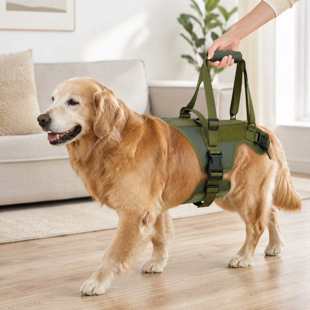 Malloren Full-Body Dog Lift Support Harness for Stairs, Cars & Limited Mobility