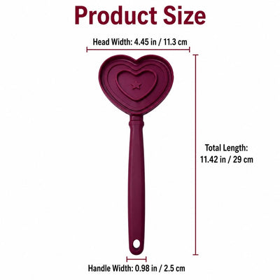 Malloren Heart Pet Licking Wand for Cats & Dogs - Handheld Soft Treat Feeder for Yogurt, Wet Food & Pumpkin Puree