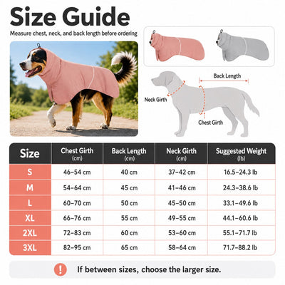 Malloren Hooded Dog Sun & Rain Cape for Summer Walks - Lightweight Neck-to-Back Coverage for Drizzle, Wind & Sunny Outdoor Days