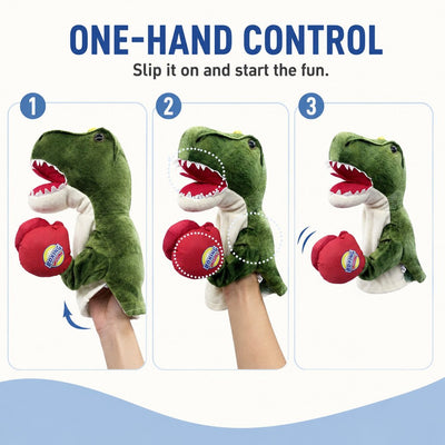 Malloren Interactive Boxing Pet Puppet for Indoor Play – Squeeze-to-Punch Sound Toy for Bored Dogs & Cats