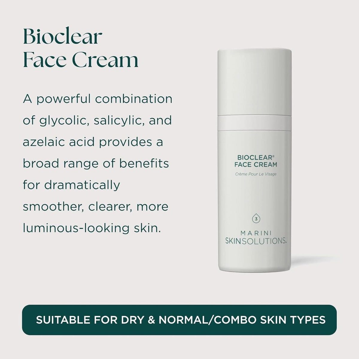 Marini Skin Solutions Bioclear Face Cream