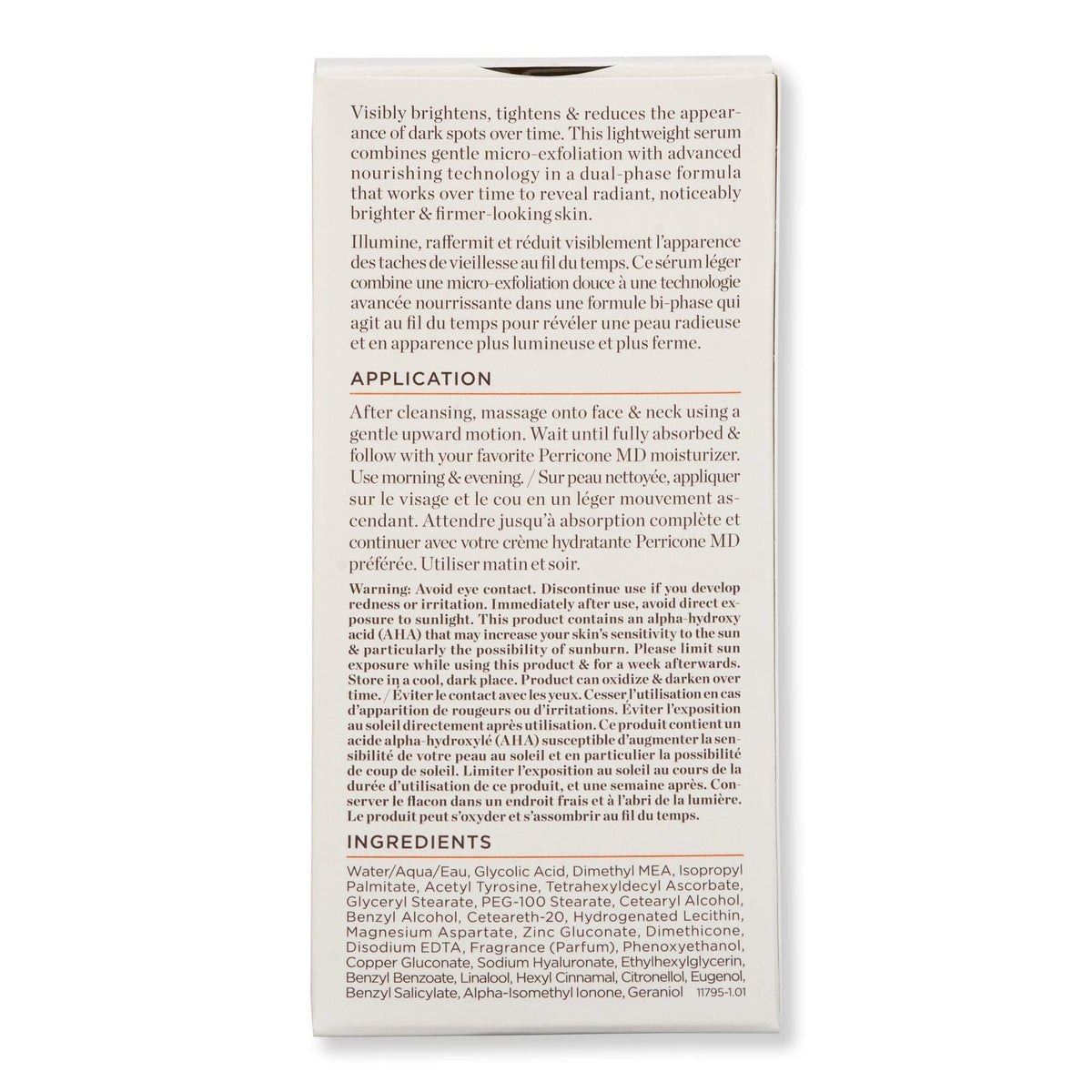 Perricone MD Vitamin C Ester Brightening Amine Face Lift