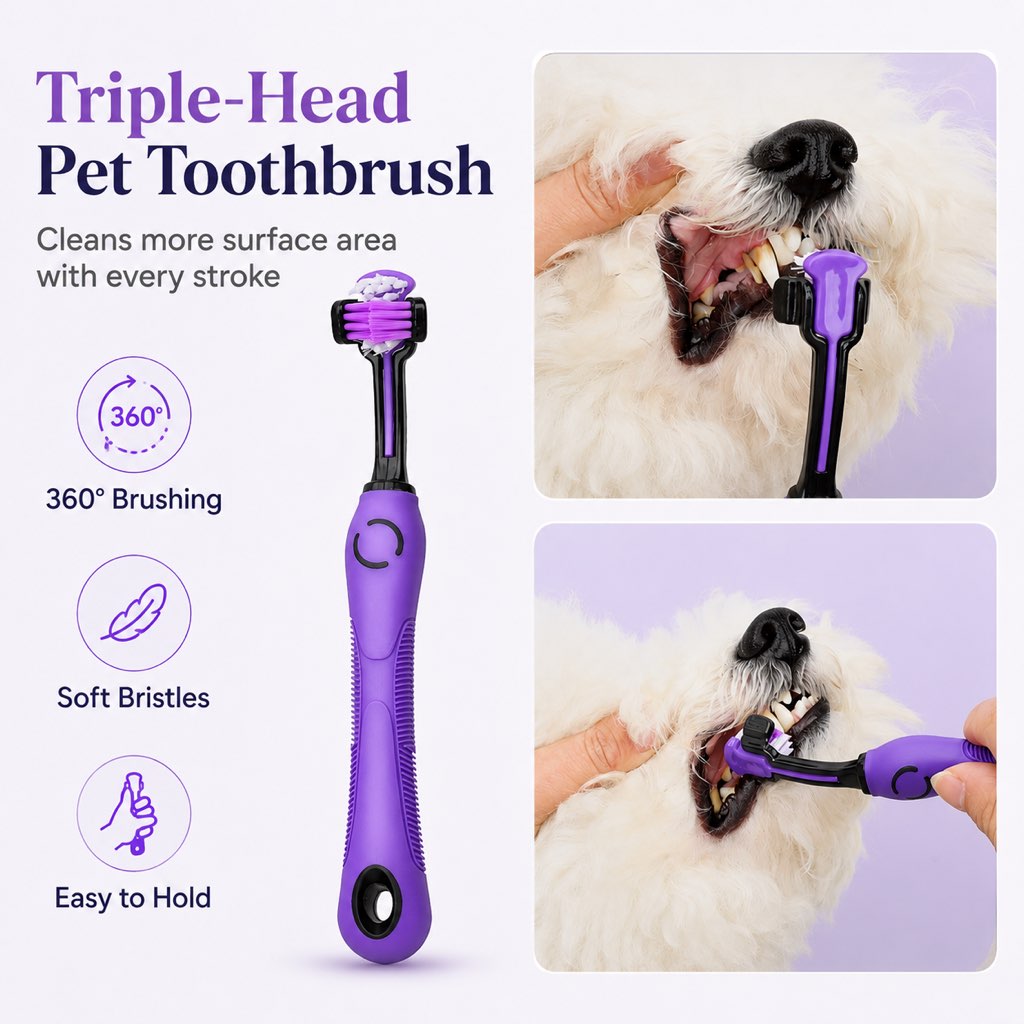 Malloren 9-Piece Pet Grooming Kit for Dogs & Cats – At-Home Grooming Solution for Shedding, Nail Care & Detangling (Travel-Friendly Case)