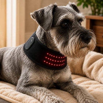 Malloren Pet Red Light Therapy Belt for Dogs & Cats Neck, Waist & Abdomen Comfort Wrap