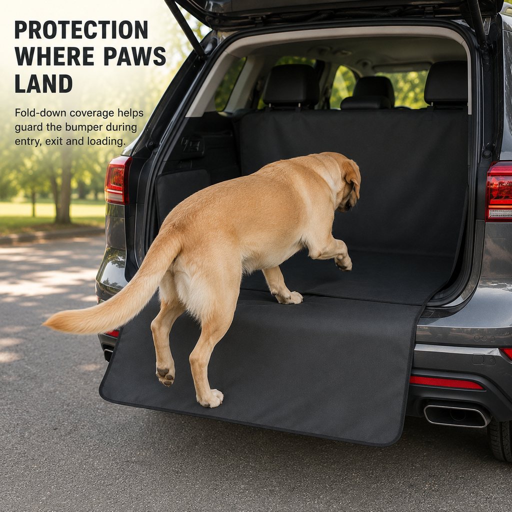 Malloren SUV Cargo Liner for Dogs - Mud, Hair & Bumper Protection