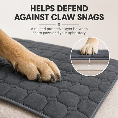 Malloren Waterproof Pet Sofa Protector Cover for Dogs & Cats - Quilted Furniture Cover for Couch, Bed & Car Seat Protection