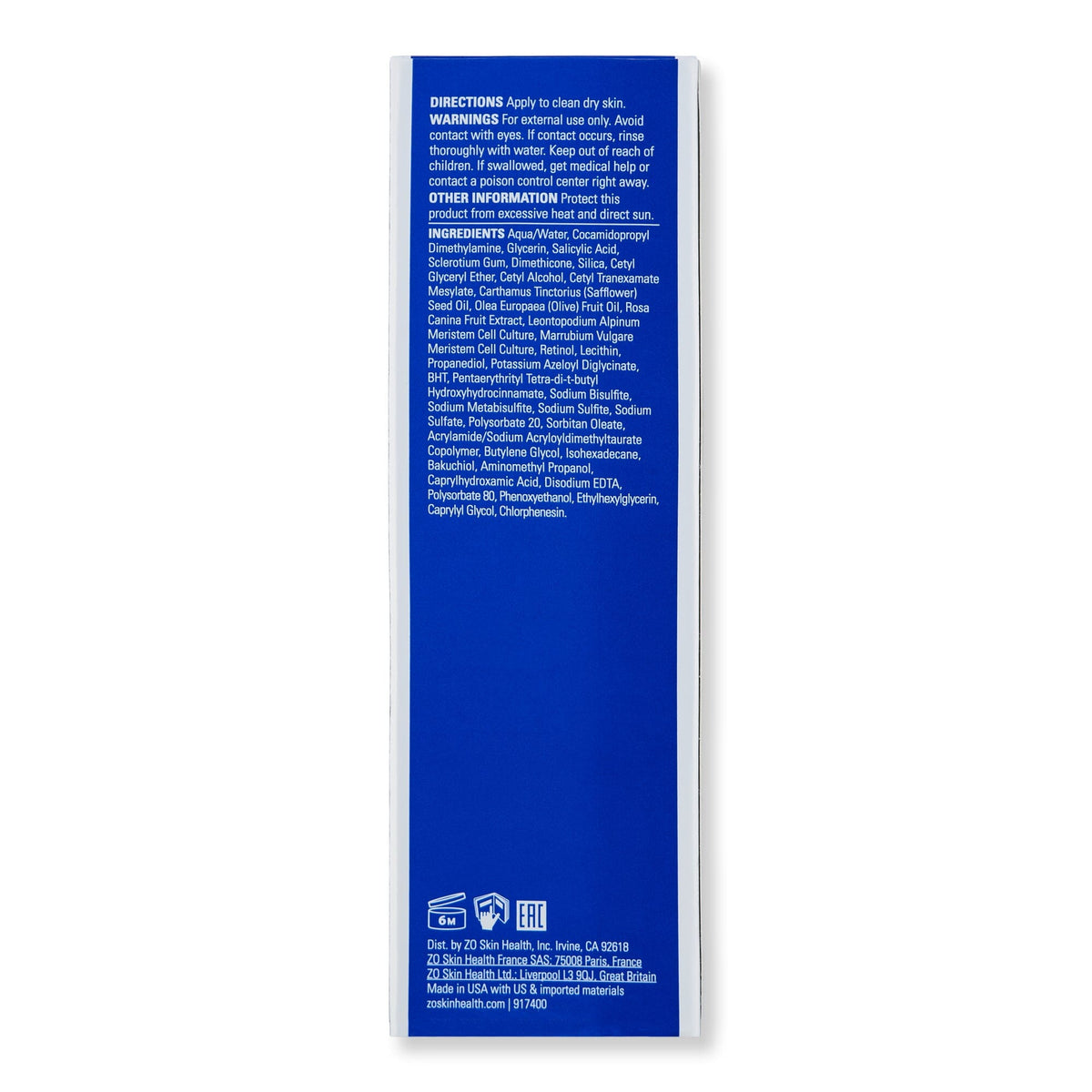 ZO Skin Health Retinol + Blemish Complex